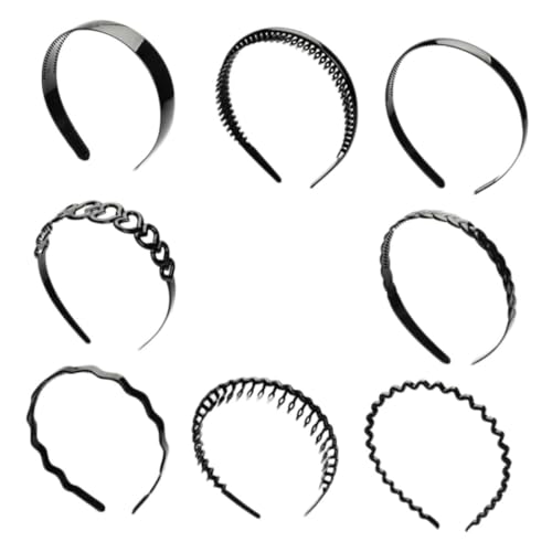 MUSISALY Tägliches Haarband Aus Kunststoff Mit Zähnen Ohne Schnalle Modische Kopfbedeckung Für Mädchen Haar-accessoires von MUSISALY