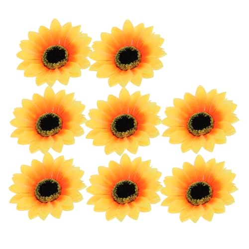 MUSISALY 8stücke Simulierte Sonnenblumen Haarnadeln Für Mädchen Junge Mädchen Haarspangen Blumen Haarclips Zum Befestigen Leicht Und Angenehm Zu Tragen Für Alltag Und Party von MUSISALY