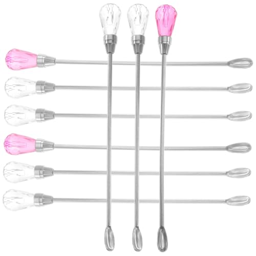 MUSISALY 9stücke Metall Rührstäbe Löffel Für Mischen Und Pigment Mischen Rostfrei Und Bruchfest Für Heimwerker Und Tätowierung Werkzeuge von MUSISALY