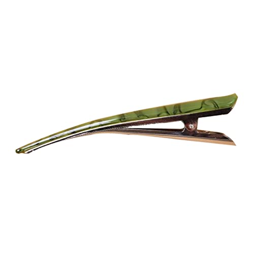 MUSISALY Alligator Clip Acetat Haarspange Vintage Krokodilklemme Damen Kopfschmuck Mode Haar Accessoire Entenschnabel Clip von MUSISALY
