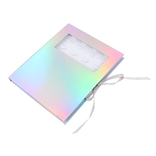 MUSISALY Künstliche Wimpernbox Papier Praktische Falsche Wimpern Paket Lagerung Box Wimpernpaketbox Behälter Etui Für Profis Und Zuhause von MUSISALY