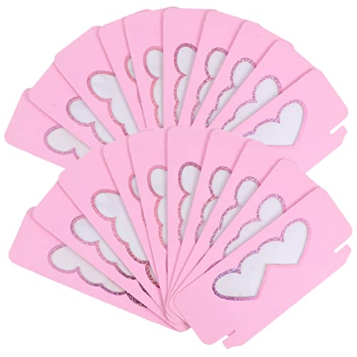 MUSISALY 30stücke Wimpernaufbewahrungsbox Mit Klarfenster Wiederverwendbare Wimpernbox Organizer Etui Für Künstliche Wimpern Lagerung Schutz von MUSISALY
