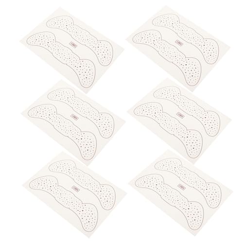 MUSISALY 6blätter Gesicht Tattoos Aufkleber Für Gesicht Temporäre Tattoos Aufkleber Gesicht Fake Für Party Alltag von MUSISALY