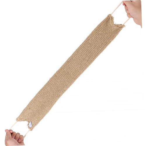 MUSISALY Badetuch Aus Ramie Und Jute Mit Peeling-funktion Duschtuch Peelinggürtel Für Körperreinigung Langlebig Und Hautfreundlich von MUSISALY