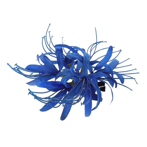 MUSISALY Blumen-haarspange Clusteramaryllis Haarclip Kopfschmuck Blumenclip Für Frauen Strandhochzeit Blumenhaarspange Haarornamente Blumen-haar-accessoire von MUSISALY
