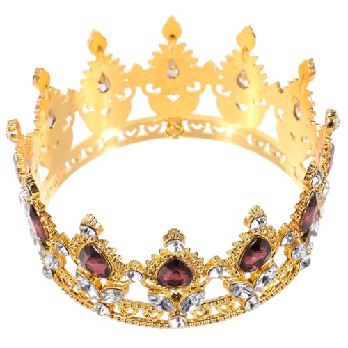 MUSISALY Barocke Krone Tiara Als Kopfschmuck Für Frauen Strassdekoration Für Hochzeit Und Geburtstag Robust Und Leicht MUSISALY Barocke Krone Tiara Als Kopfschmuck Für Frauen Strassdekoration Für Hochzeit Und Geburtstag Robust Und Leicht von MUSISALY