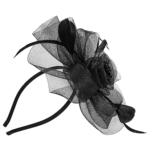 MUSISALY Fascinator-stirnband Für Damen Hochzeitshut Teeparty-kopfschmuck Bankett-accessoire Haar-schmuck Für Bräute Geburtstags-kopfschmuck Langlebiger Kopfschmuck von MUSISALY