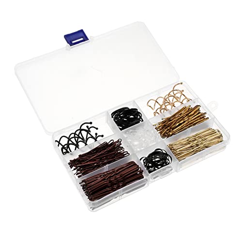 MUSISALY Bobby Pins Damen Mit U-förmigen Haarnadeln Und Haarschmuck Für Frauen Schwarzer Und Brauner Haarnadeln Für Verschiedene Haarstile Und Frisuren von MUSISALY