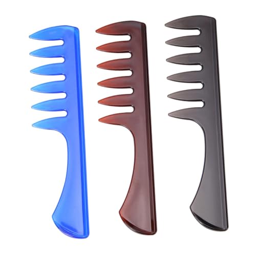 MUSISALY Haarspray-kamm Satz Für Herren Mit Breiten Zinken Massagekamm Und Haarkamm Für Styling Zuhause Und Geschäft von MUSISALY
