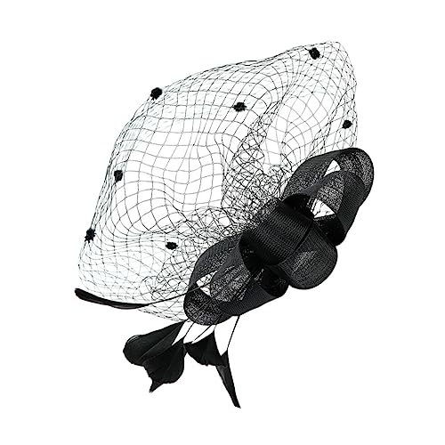 MUSISALY Clip Für Haar Hochzeit Und Braut Hut Stirnband Frauen Kopfbedeckung Maskerade Party Kopfschmuck von MUSISALY