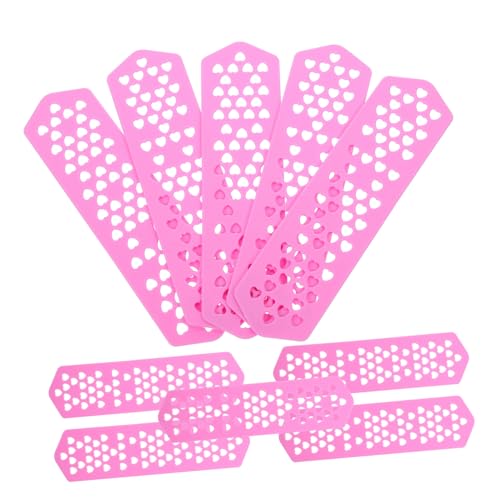 MUSISALY 10stücke Haar Dauerwellenwickler Lockenwickler Hitze Dauerwellen-set Für Frauen Locken Styling-tool Kit Roller von MUSISALY