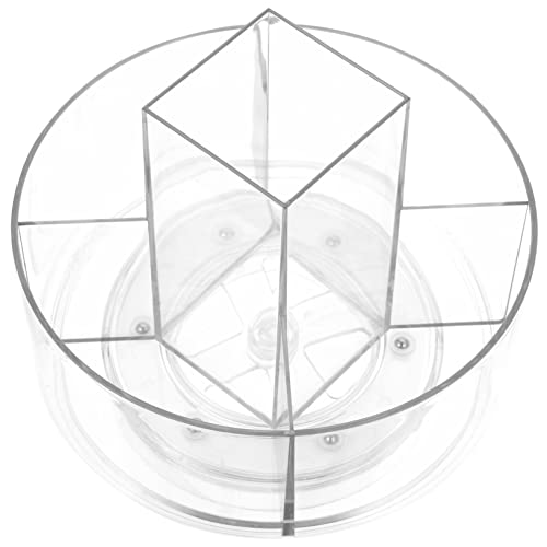 MUSISALY Drehbarer Transparenter Make-up-organizer Kosmetik-ständer Schreibtisch-aufbewahrungs-halter Kosmetikregal Für Kosmetika Lippenstifte Schreibwaren von MUSISALY