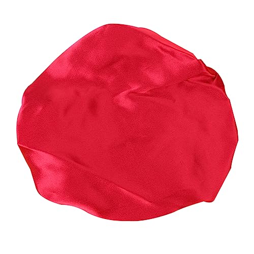 MUSISALY Verstellbare Schlafkappe Für Damen Aus Seide Bequeme Haarhaube Nachtschlaf Elastisch Und Passend von MUSISALY
