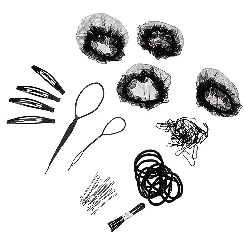 MUSISALY Elastische Haarnetze Für Damen 1 Set Feines Netz Atmungsaktiv Unsichtbar Für Haartänzer Und Styling-bedürfnisse von MUSISALY