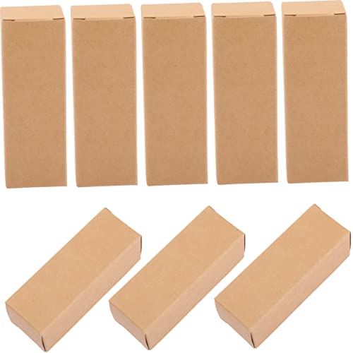 MUSISALY 50stücke Papier Lippenstiftbox Lippenbalsam Verpackungsbox Lippenstift Ätherisches Öl Verpackung Box von MUSISALY