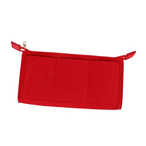 MUSISALY Reise-Make-up-Tasche Filz Faltbar Kosmetikbeutel Kulturtasche Organizer Reiseaccessoires von MUSISALY