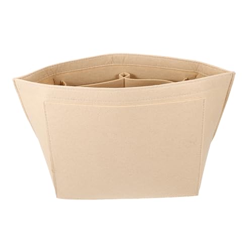 MUSISALY Filz Handtaschen Organizer Einsatz Damen Tascheneinsatz Organisation Kosmetik Stauraum Schutz Leicht Tragbar Schlüssel Geldbörse Platz von MUSISALY
