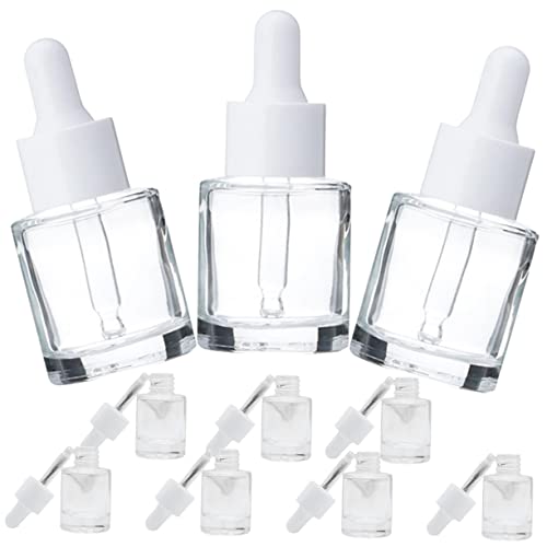 MUSISALY Flaschen Und Gläser Dosierflasche 15ml Klare Dropperflaschen Mit Schraubverschluss Nachfüllbare Flaschen Für Ätherische Öle Aromaöle Haushaltsanwendungen Und Diy Projekte MUSISALY Flaschen Und Gläser Dosierflasche 15ml Klare Dropperflaschen Mit Schraubverschluss Nachfüllbare Flaschen Für Ätherische Öle Aromaöle Haushaltsanwendungen Und Diy Projekte von MUSISALY