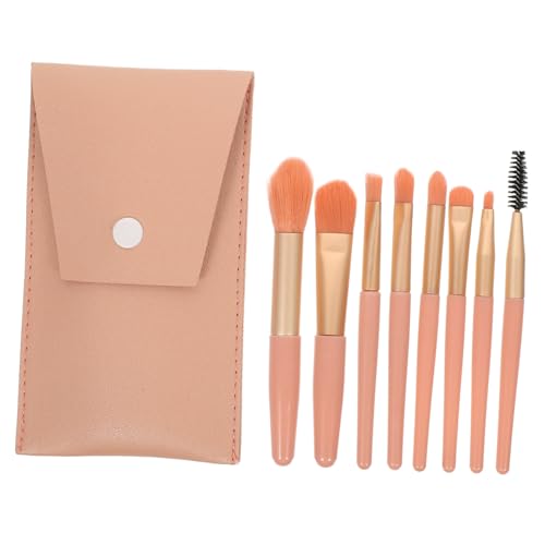 MUSISALY Gesicht-make-up-pinsel Satz Dichtes Borsten Design Robuster Griff Kosmetikzubehör Für Damen Reise-make-up Rouge Lidschatten von MUSISALY