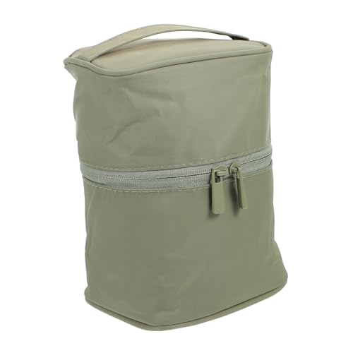 MUSISALY Große Kosmetiktasche Mit Griff Und Reißverschluss Zylindrische Reisetasche Aus Nylonmaterial Und Tragbar Für Männer Und Frauen MUSISALY Große Kosmetiktasche Mit Griff Und Reißverschluss Zylindrische Reisetasche Aus Nylonmaterial Und Tragbar Für Männer Und Frauen von MUSISALY
