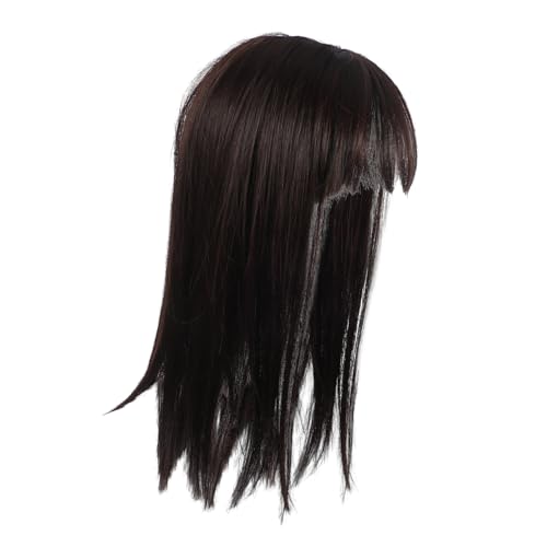 MUSISALY Haarteil Für Damen Mit Volumen Glatte Kunsthaarhaarteil Einfügend in Natürliche Haar von MUSISALY