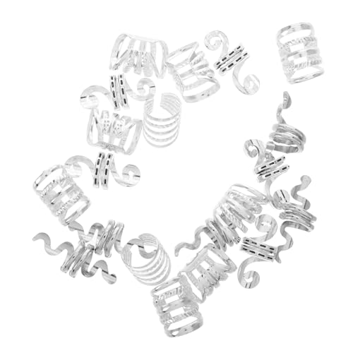 MUSISALY 20 Stücke Haarschmuck Für Zöpfe Dreadlock Perlen Zubehör Charms Für Haar Zöpfe Haar Dekoration Zopf Schmuck Für Frauen von MUSISALY