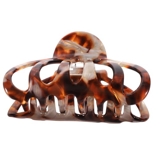 MUSISALY Große Haarklammer Für Damen Leopard-design Rutschfeste Haarklammern Für Dickes Und Dünnes Haar Für Alltag Partys Hochzeiten Und Sport Bequeme Anwendung Ohne Schmerzen von MUSISALY