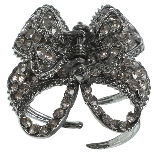 MUSISALY Haarspange Mit Strass Für Hohen Pferdeschwanz Robuste Haarklammer Für Damen Für Partys Hochzeiten Alltagsgebrauch Elegante Und Bequeme Haarklammer Für Lange Haare von MUSISALY