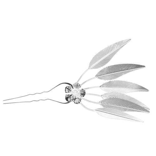 MUSISALY Vintage Ethnische Haarnadel Aus Metall Mit Blattdesign Dekorativer Haarschmuck Für Und Mädchen Für Hochzeiten Und Besondere Anlässe von MUSISALY