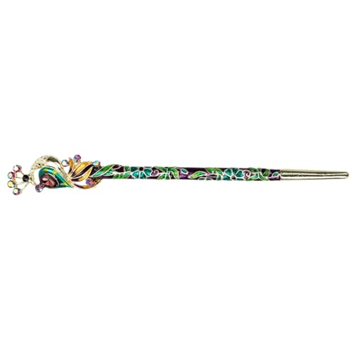 MUSISALY Retro Haarstab Haarstäbchen aus Legierung Chinesischer Haarschmuck für Damen Vintage Haarnadel für Hochsteckfrisuren Langlebig und Elegant für Hanfu Stil von MUSISALY