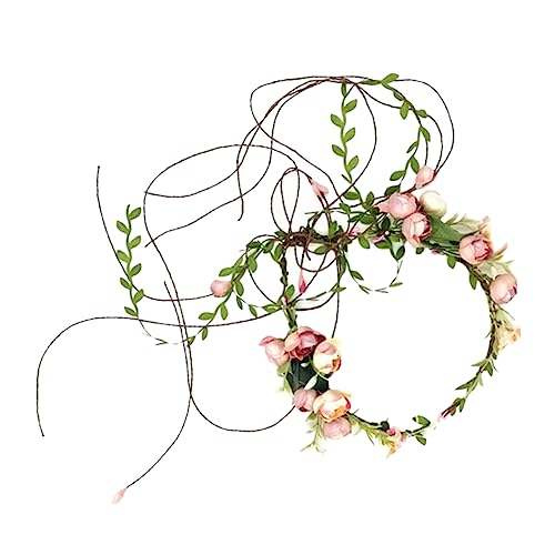 MUSISALY Haarschmuck Für Damen Blumenkopfschmuck Kranzkopfbedeckung Hochzeitshaarschmuck Kopfschmuck Für Frauen von MUSISALY