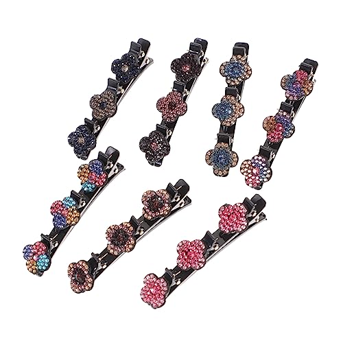 MUSISALY Elegantes Haarspangen-set Mit Strasssteinen Clips Für Damen Vielseitige Werkzeuge Zum Flechten Von Haaren Für Besondere Anlässe von MUSISALY