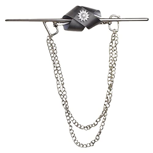 MUSISALY Kreative Haarnadel Mit Schleifenkette Elegantes Haar-accessoire Süßer Schleifenkopfschmuck Für Damen von MUSISALY