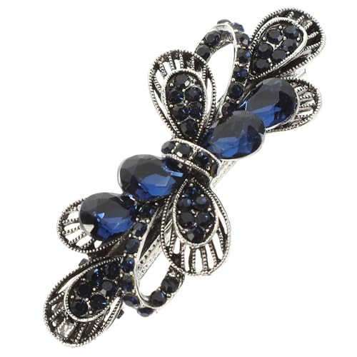 MUSISALY Haarspange Mit Strasssteinen Für Damen Haarspange Mit Schmucksteinen Für Formelle Anlässe Hochzeit Und Alltag von MUSISALY