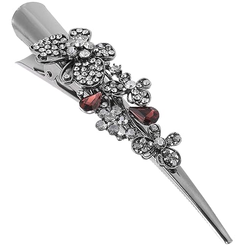 MUSISALY Große Haarspange Mit Strasssteinen Für Damen Vintage Haarnadel Aus Leicht Zu Tragen Kombinieren Mit Outfits Für Verschiedene Anlässe von MUSISALY