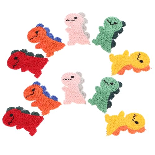 MUSISALY 10stücke Dinosaurier-haarspangen Mit Druckknopf Für Frauen Und Mädchen Haarklemmen Mit Dinosaurier-motiv Dekorativer Haarschmuck Für Geburtstage Und Partys von MUSISALY