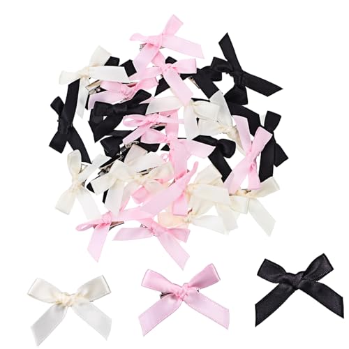 MUSISALY 30 Stück Mini-haarspangen Mit Schleife Haarschleifen Haarspangen Süßes Kopfschmuck Für Damen Haar-accessoires Farbvariante Robuste Materialien Kompakt Und Leicht MUSISALY 30 Stück Mini-haarspangen Mit Schleife Haarschleifen Haarspangen Süßes Kopfschmuck Für Damen Haar-accessoires Farbvariante Robuste Materialien Kompakt Und Leicht von MUSISALY