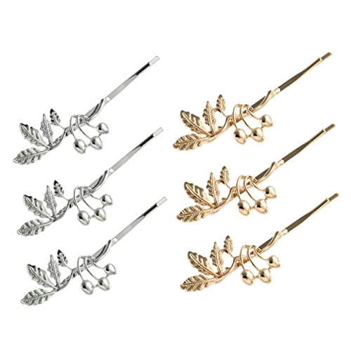 MUSISALY Seitliche Ponyklammern Mit Blumenmuster Haarspangen Für Damen Kopfschmuck Für Geburtstagsfeiern Und Hochzeiten von MUSISALY