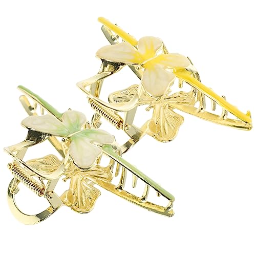 MUSISALY Schmetterling Haarspange Große Haarklammern Schmetterlings-haarklammer Haarschmuck Haarhalter Für Damen Klammern Für Hinten von MUSISALY