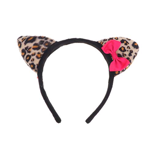 MUSISALY Halloween Stirnband Leoparden Kopfbedeckung Party Zubehör Haarband Kinder Cosplay Foto Requisite von MUSISALY