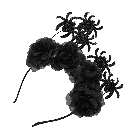 MUSISALY Halloween Spinnen Haarreif Gruselige Kopfbedeckung Für Kostümpartys Accessoire Für Und Mädchen Für Halloween Und Cosplay von MUSISALY