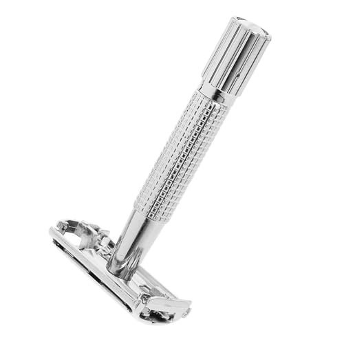 MUSISALY Handrasierer Satz Geschlossener Kamm Sicherheitsrasierer Bartrasierer Für Männer von MUSISALY