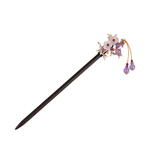 MUSISALY Antike -haarspange Mit Floralen Motiven Und Orientalischem Quasten-haarstäbchen Für Traditionelle Und Alltag Für Damen Und von MUSISALY