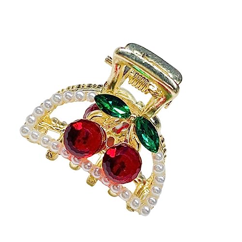 MUSISALY Kirsch-haarspangen Kleine Haarklammern -haarnadeln Für Frauen Und Mädchen Aus Legierung Robust Und Bruchfest Für Täglichen Gebrauch Kombinierbar Mit Frisuren Für Partys Und von MUSISALY