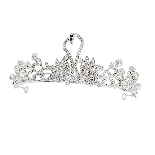 MUSISALY Krone Für Mädchen Geburtstagskronen Kopfschmuck Im Kronenstil Für Kinder Hochzeit Tiara von MUSISALY