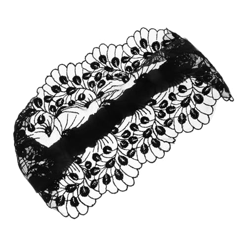 MUSISALY Spitze Stirnband Floral Kopftuch Für Damen Gesichtswaschen Hautpflege Make-up Haarband Mit Spitze Für Spa Und Kirche Kopfbedeckung Aus Weichen Materialien von MUSISALY