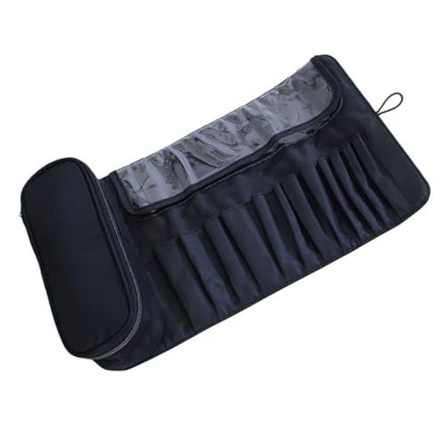 MUSISALY Make up Pinseltasche Tragbare Kosmetik Organizer Tasche Für Damen Faltbare Make up Tasche Mit Großer Kapazität Wasserabweisend Und Für Reisen von MUSISALY