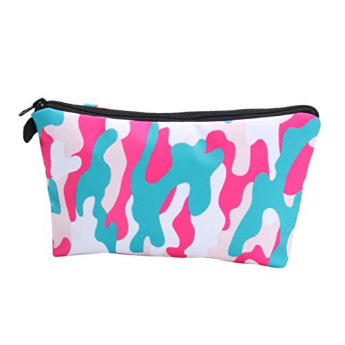 MUSISALY Kosmetik Tasche Mit Digitaldruck Und Tarnmuster Make-up-reiseveranstalter Mini-kulturbeutel Kosmetiktasche Für Die Handtasche Reisekosmetikkoffer Kulturbeutel Klar Polyester von MUSISALY
