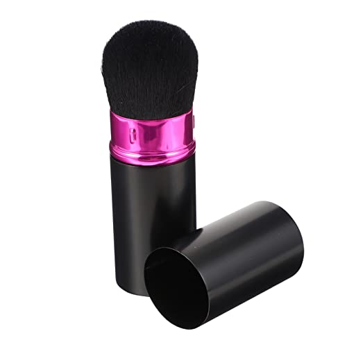 MUSISALY Make-up-pinsel Für Damen Tragbar Foundation-pinsel Kosmetik-werkzeug Schwarz Robuster Griff Kompakt Und Leicht von MUSISALY