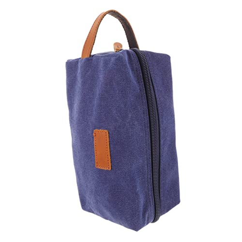 MUSISALY Reise-Kosmetiktasche Aus Canvas Tragbar Und Make-up-Organizer Für Reisen Mit Großem Fassungsvermögen Für Kosmetika Und Toilettenartikel von MUSISALY